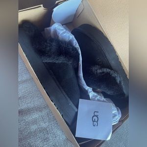 UGG Women's Disquette Slippers black size 8